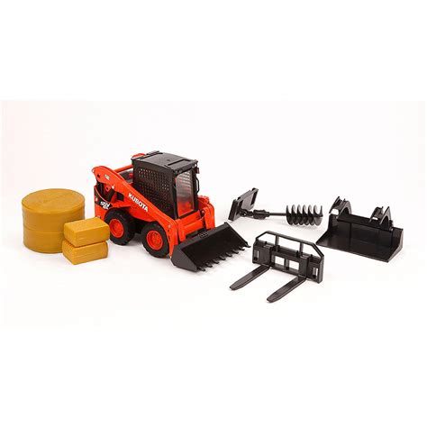 remote control skid steer toy|skid steer toy with attachments.